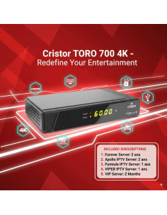 Cristor toro 700 4k