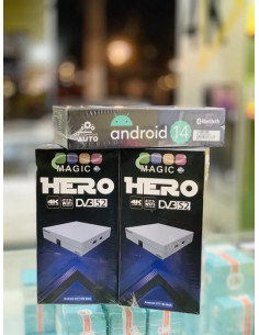 Magic Hero 2-en-1 tv box Android et satellite (DVB-S2) 2