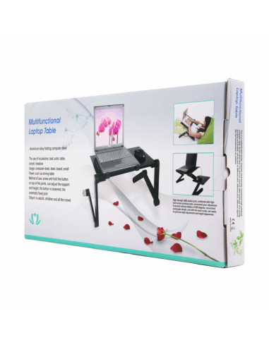 Table de PC Portables ajustable avec grand...