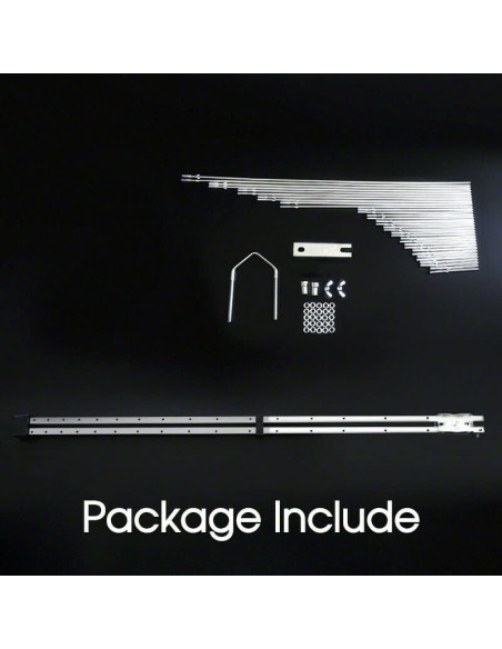 Antenne TV TNT 32 éléments log-périodique extérieure UHF VHF HDTV numérique