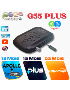 MAGIC G55 plus Décodeur satellite