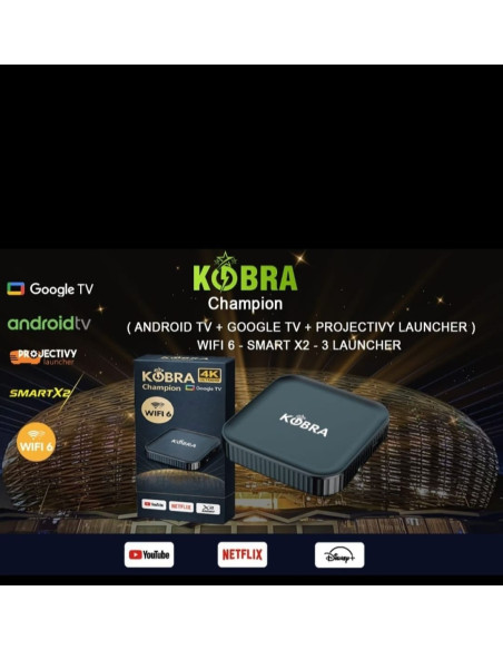 KOBRA Champion Google tv