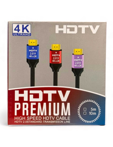 Câble HDMI Prémium HDTV 4K UHD High Speed – 10m