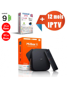 Boitier iptv Android TV Box X96Q Smart TV Box WiFi 1+8 Go avec