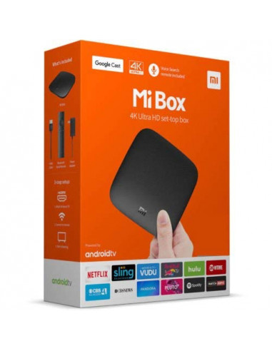 mi box s xiaomi 2nd Gen 8Go 2Go Ram avec...