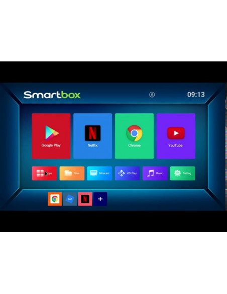 Tv Box X96 Mat 6K Android 10 4Go Ram 128Go Mémoire Allwinner H616