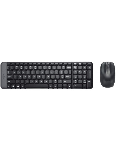 Logitech MK220 Combo Clavier et Souris Sans Fil...