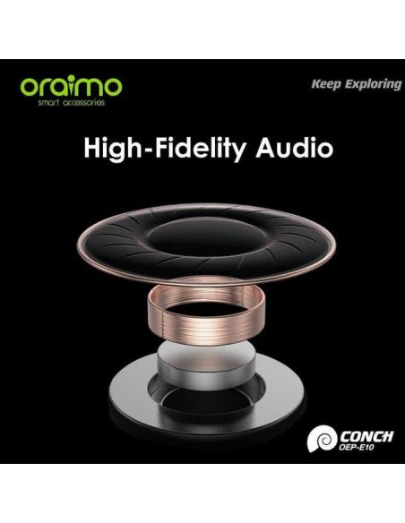 Oraimo - Écouteurs intra-auriculaires filaires - Aness-Shop