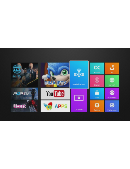 Echolink Tornado V4 Super + Clé wifi + abonnement IPTV 12 Mois