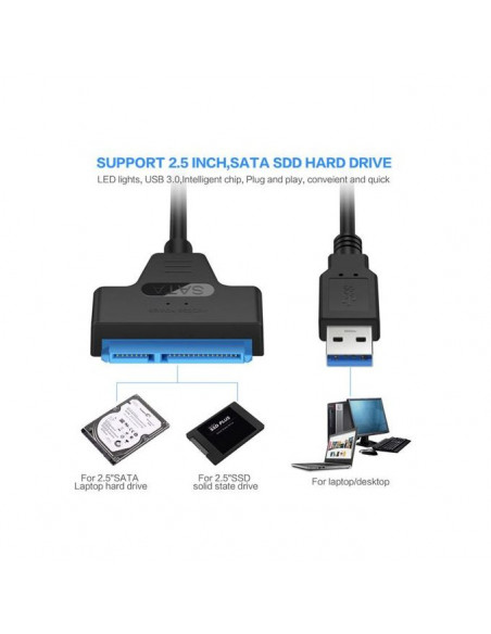 USB Cable Adaptateur 3.0 SATA 3