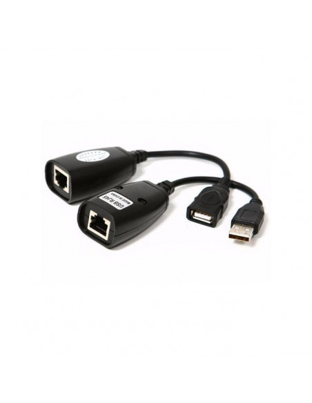 USB Extender By Câble RJ45 Ethernet - RJ45 LAN Modem Extension Câble Adapter