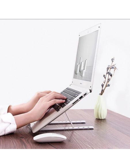 Support pour pc portable et tablette en aluminium ajustables