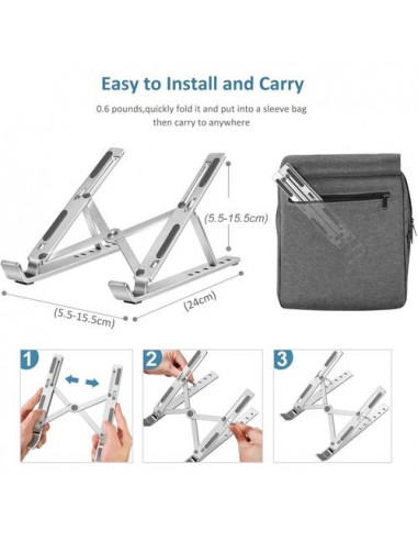 Support pour pc portable et tablette en...