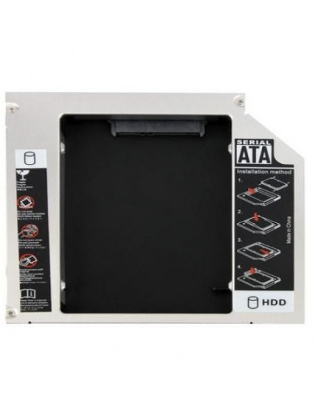 Hard Drive SATA to SATA 2.5″ Second HDD Caddy 9.5mm CD/DVD-ROM