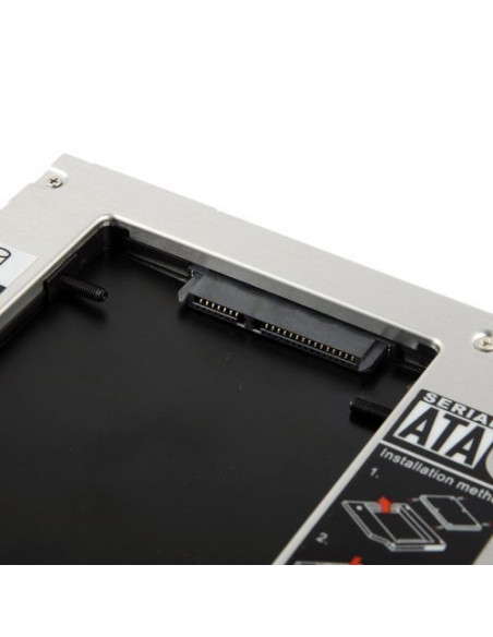 Hard Drive SATA to SATA 2.5″ Second HDD Caddy 9.5mm CD/DVD-ROM