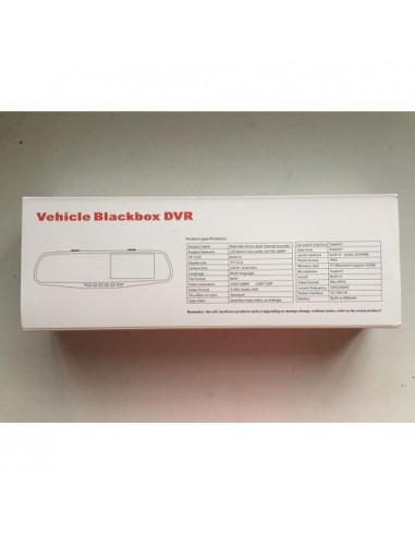 Blackbox DVR Dashcam pour véhicule