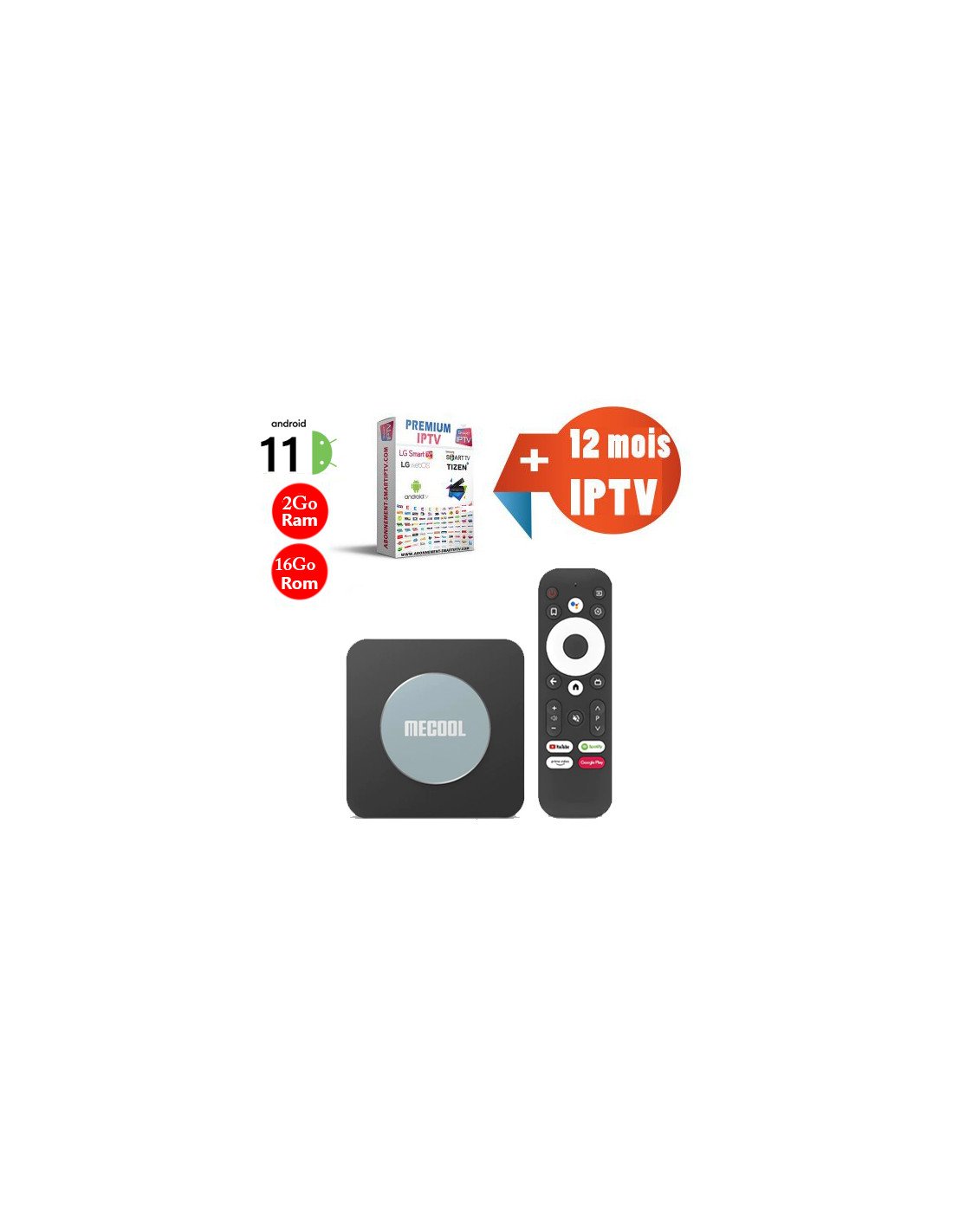 Stable Premium 12 mois Abonnement IPTV Espagne avec Maroc