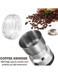 Moulin A Café & Épices Broyeur à Graines électrique en... 2