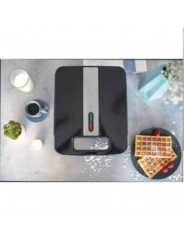 Appareil à Gaufres 4 Empreintes Antiadhésif 1400w