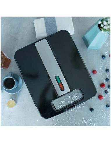 Appareil à Gaufres 4 Empreintes Antiadhésif 1400w