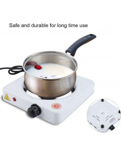 Plaque chauffante électrique 1 feux 1000w